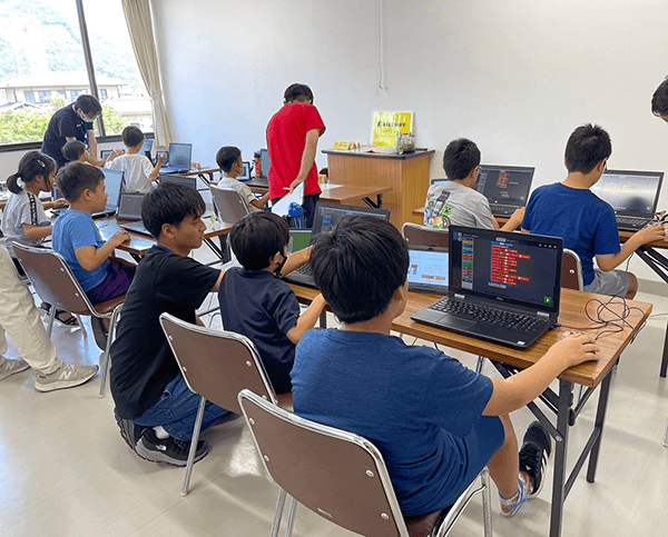 甲府校の授業の様子