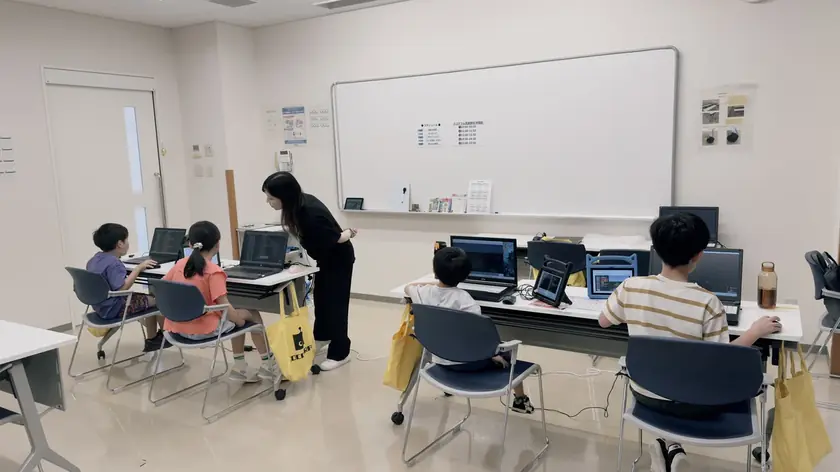 ココグラム筑紫野校の授業の様子